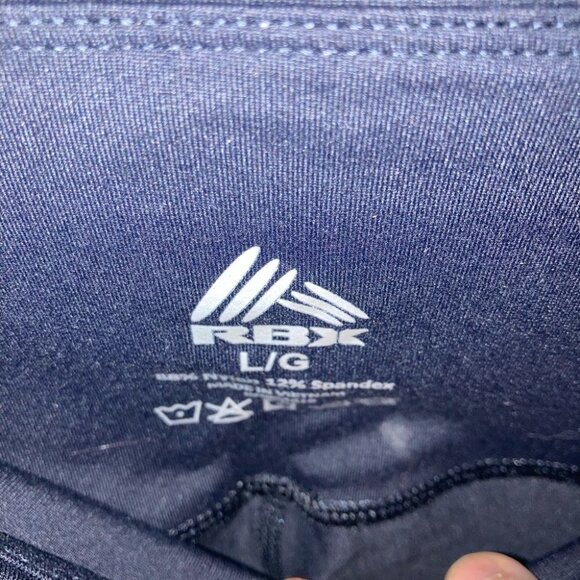 RBX Sz L Full Length Activewear Fitness Leggings - Picture 3 of 6